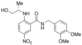 N-[(3,4-Dimethoxyphenyl)methyl]-2-[[(1S)-2-hydroxy-1-methylethyl]amino]-5-nitro-benzamide
